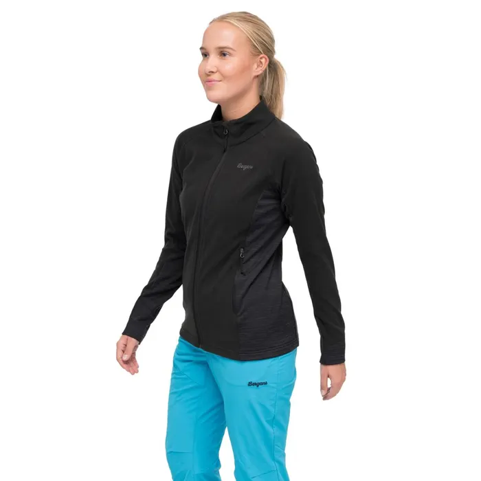 Bergans Of Norway Fleece Rabot Fleece Midlayer Jacket Black 8211 Women
