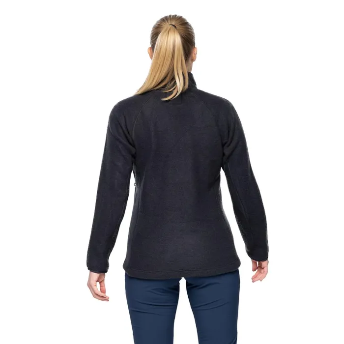 Bergans Of Norway Fleece Rabot Merino Fleece Midlayer Jacket Dark Shadow Grey 8211 Women