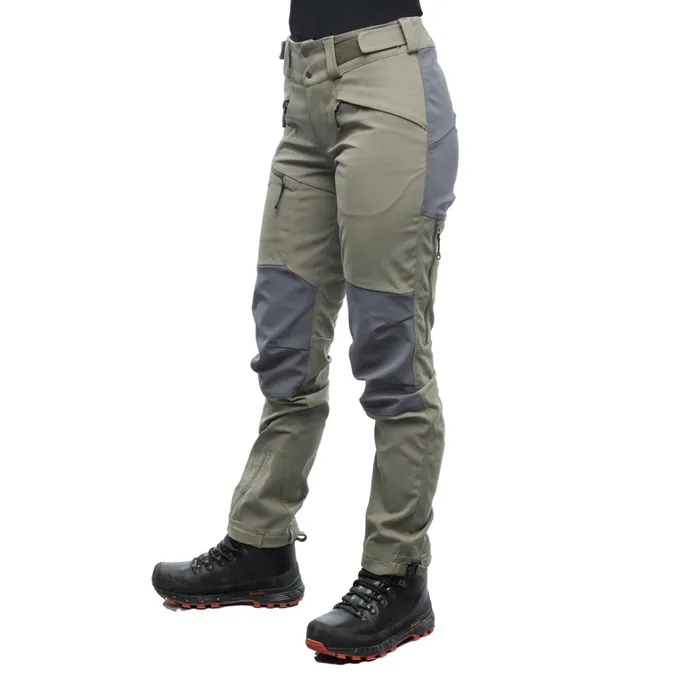 Bergans Of Norway Hiking Pants Fjorda Trekking Hybrid W Pants Green Mud Solid Dark Grey 8211 Women