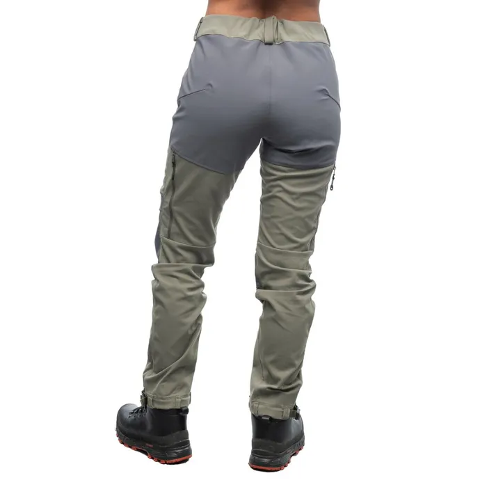 Bergans Of Norway Hiking Pants Fjorda Trekking Hybrid W Pants Green Mud Solid Dark Grey 8211 Women