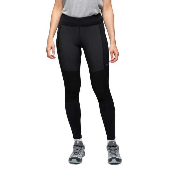 Bergans Of Norway Hiking Pants Flyen Outdoor Tights Black 8211 Women