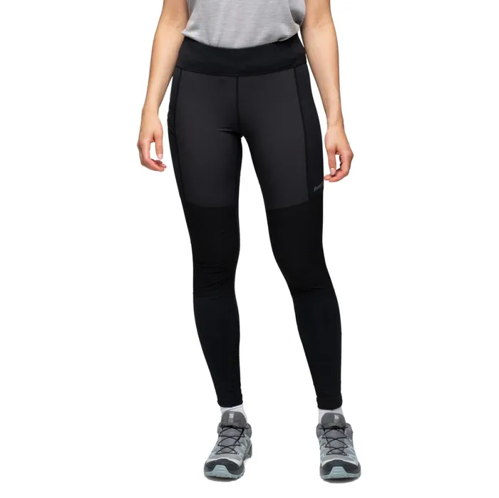 Bergans Of Norway Hiking Pants Flyen Outdoor Tights Black 8211 Women