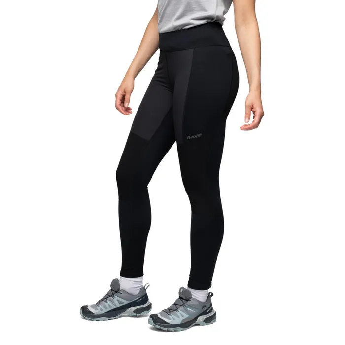 Bergans Of Norway Hiking Pants Flyen Outdoor Tights Black 8211 Women