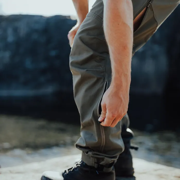 Bergans Of Norway Hiking Pants Nordmarka Favor Outdoor Pants Green Mud 8211 Men