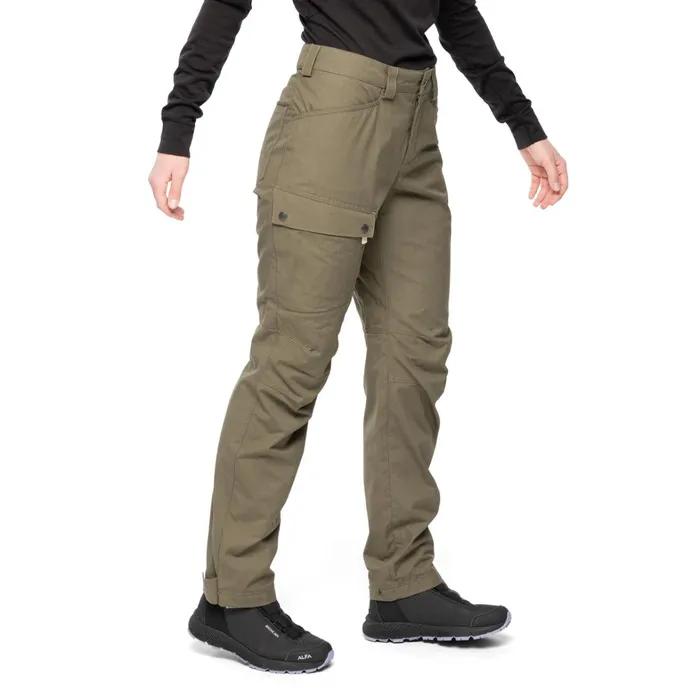 Bergans Of Norway Hiking Pants Nordmarka Leaf Light Pants Green Mud 8211 Women