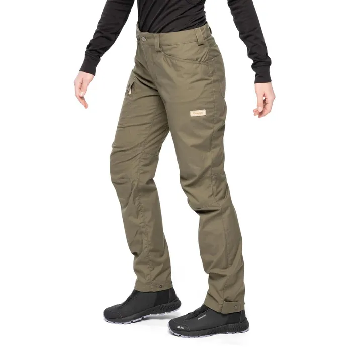Bergans Of Norway Hiking Pants Nordmarka Leaf Light Pants Green Mud 8211 Women