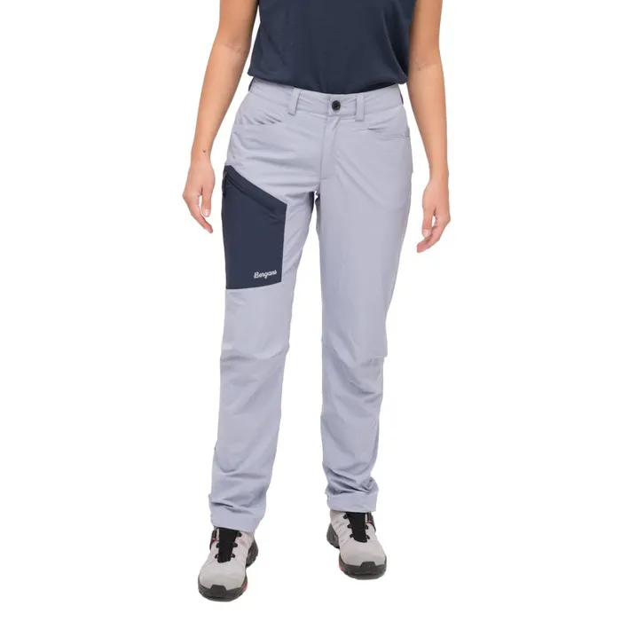 Bergans Of Norway Hiking Pants Vaagaa Light Softshell Pants Husky Blue Navy Blue 8211 Women