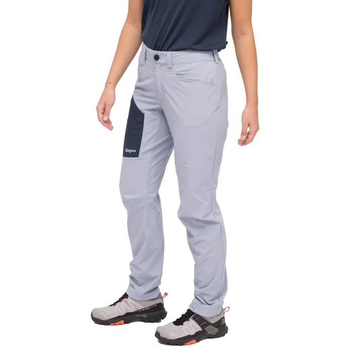 Bergans Of Norway Hiking Pants Vaagaa Light Softshell Pants Husky Blue Navy Blue 8211 Women