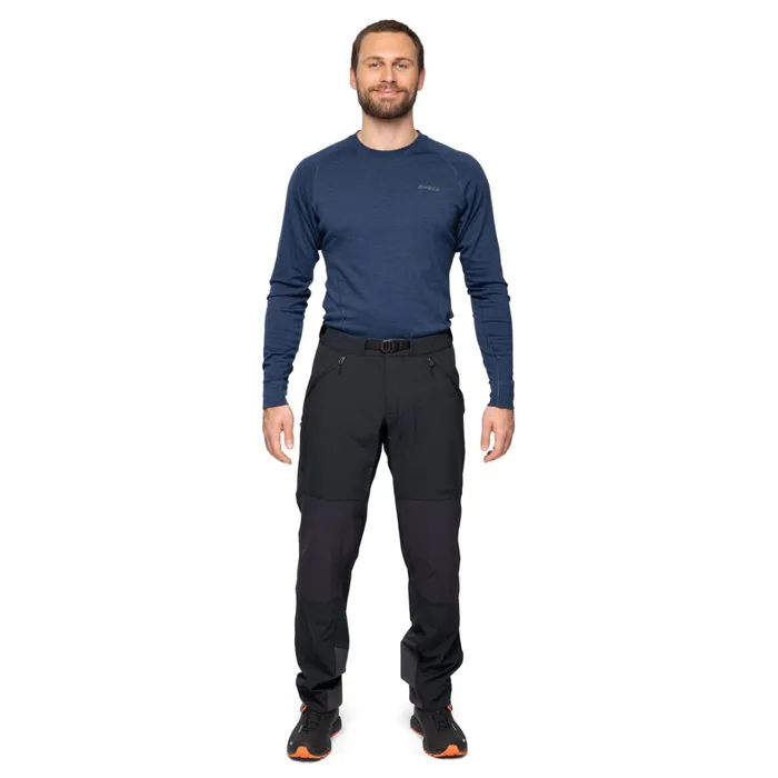 Bergans Of Norway Hiking Pants Vaagaa Softshell Pants Black 8211 Men