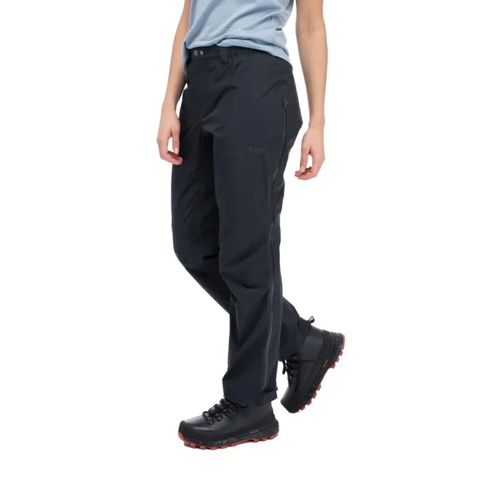 Bergans Of Norway Hiking Pants Vandre Light 3l Shell Zipped Pants Black 8211 Women