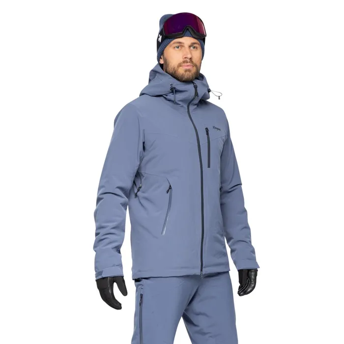 Bergans Of Norway Insulated Jackets Oppdal Insulated Jacket Granite Blue 8211 Men