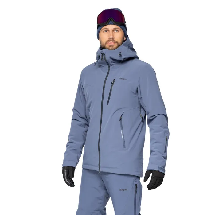 Bergans Of Norway Insulated Jackets Oppdal Insulated Jacket Granite Blue 8211 Men
