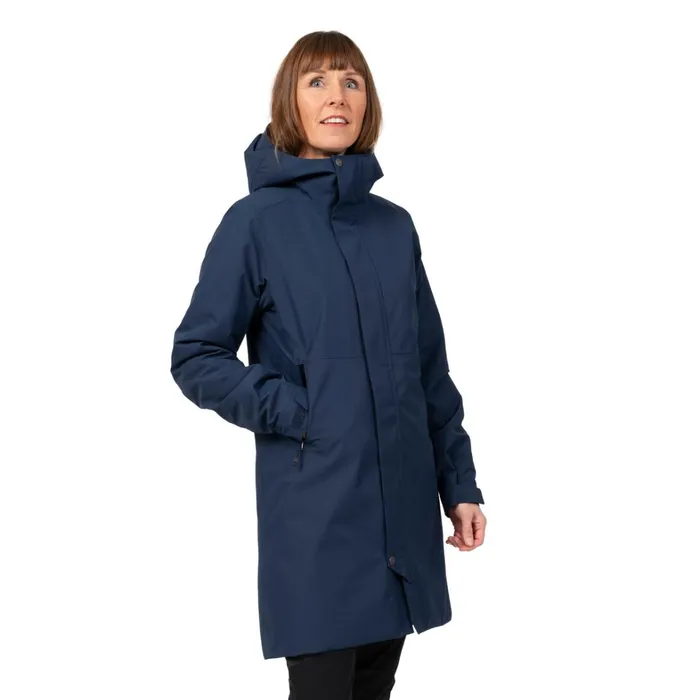 Bergans Of Norway Insulated Jackets Urban Insulated Shell Coat Navy Blue 8211 Women