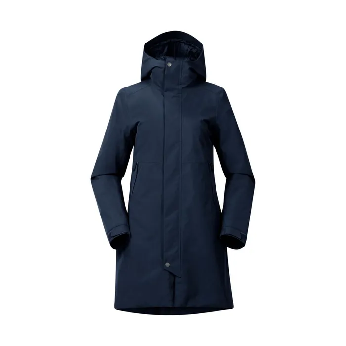 Bergans Of Norway Insulated Jackets Urban Insulated Shell Coat Navy Blue 8211 Women