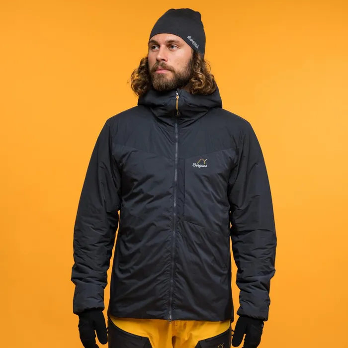 Bergans Of Norway Insulated Jackets Y Mountainline Insulated Windbreaker Jacket Dark Shadow Grey 8211 Men