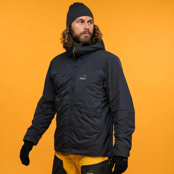 Bergans Of Norway Insulated Jackets Y Mountainline Insulated Windbreaker Jacket Dark Shadow Grey 8211 Men