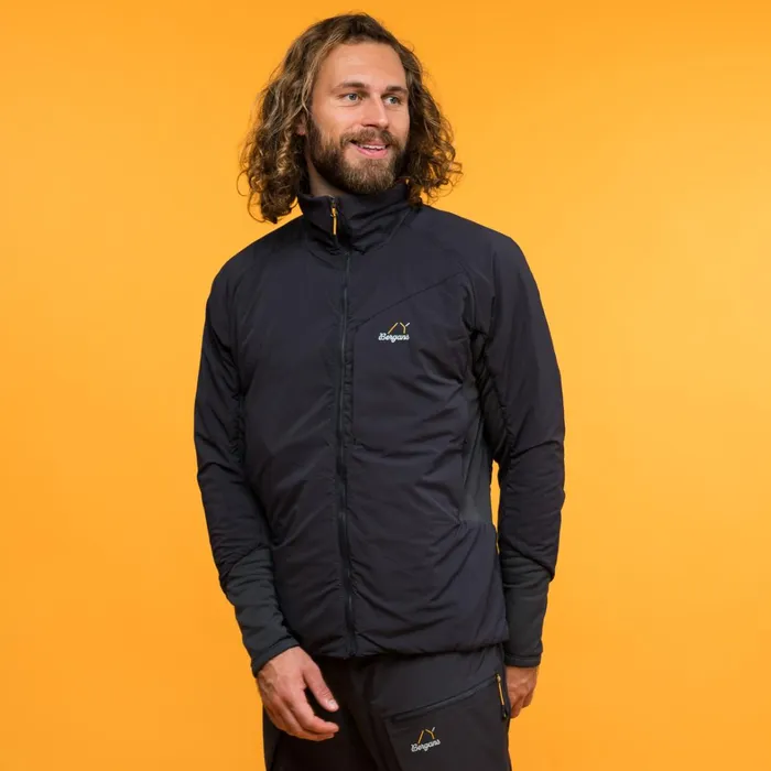 Bergans Of Norway Insulated Jackets Y Mountainline Light Insulated Air Jacket Dark Shadow Grey 8211 Men