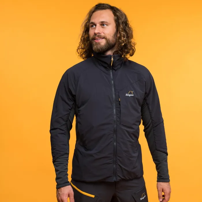 Bergans Of Norway Insulated Jackets Y Mountainline Light Insulated Air Jacket Dark Shadow Grey 8211 Men
