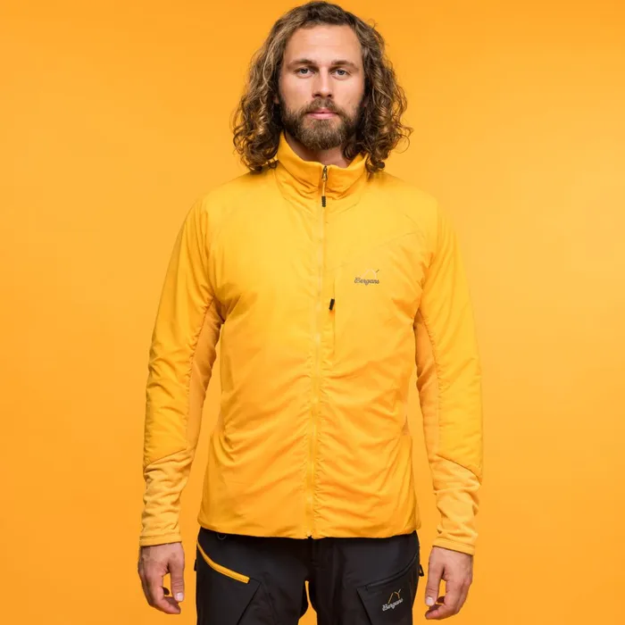 Bergans Of Norway Insulated Jackets Y Mountainline Light Insulated Air Jacket Mango Yellow 8211 Men Bergans Of Norway Insulated Jackets Y Mountainline Light Insulated Air Jacket Mango Yellow 8211 Men