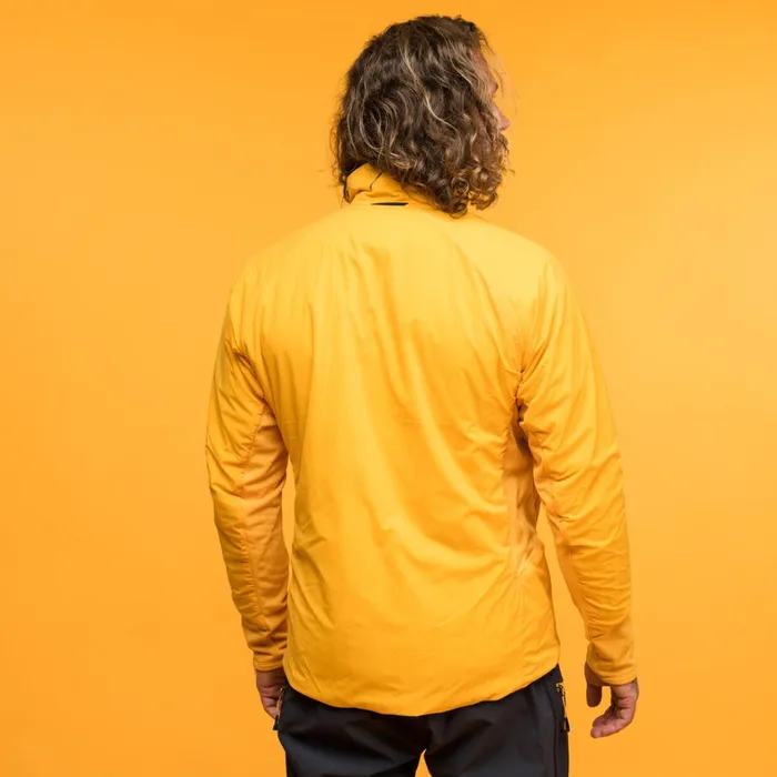 Bergans Of Norway Insulated Jackets Y Mountainline Light Insulated Air Jacket Mango Yellow 8211 Men