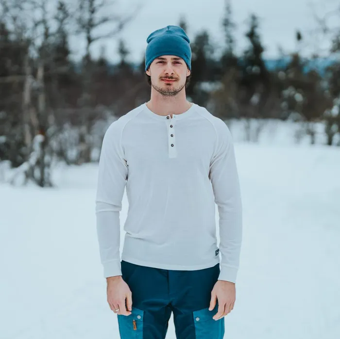 Bergans Of Norway Jumpers And Long Sleeves Lysebu Wool Henley 8211 Men
