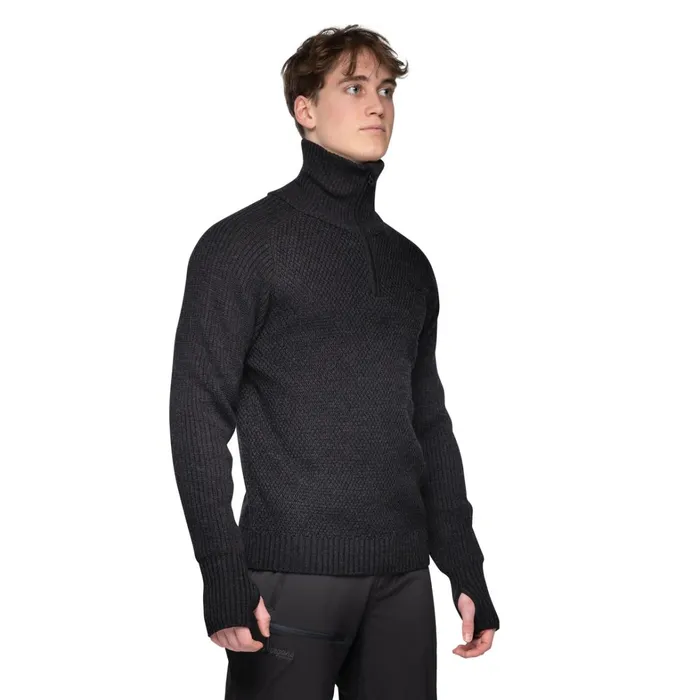 Bergans Of Norway Jumpers And Long Sleeves Ulriken Jumper Black 8211 Men