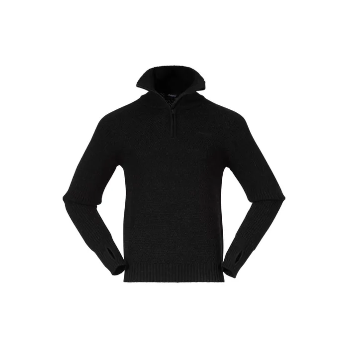 Bergans Of Norway Jumpers And Long Sleeves Ulriken Jumper Black 8211 Men