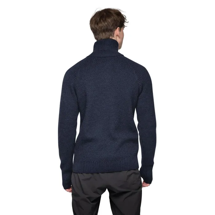 Bergans Of Norway Jumpers And Long Sleeves Ulriken Jumper Navy Blue 8211 Men