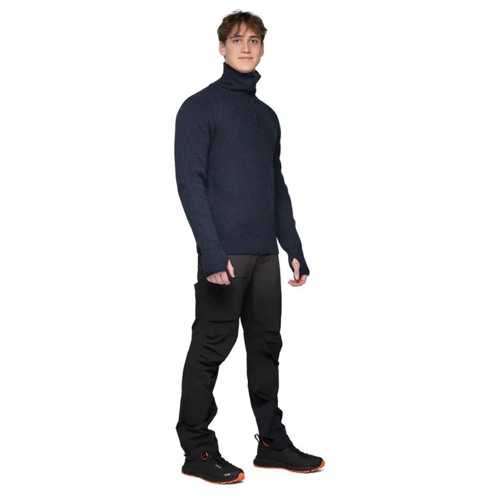 Bergans Of Norway Jumpers And Long Sleeves Ulriken Jumper Navy Blue 8211 Men