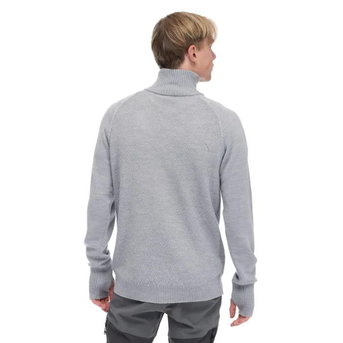 Bergans Of Norway Jumpers And Long Sleeves Ulriken Light Merino Jumper Magnesium Grey 8211 Men
