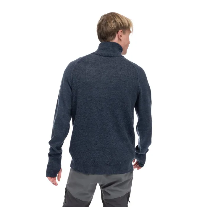 Bergans Of Norway Jumpers And Long Sleeves Ulriken Light Merino Jumper Orion Blue 8211 Men