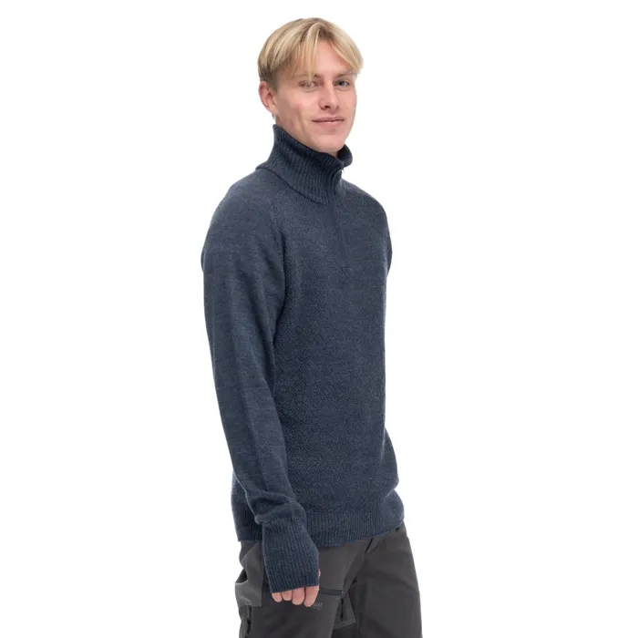 Bergans Of Norway Jumpers And Long Sleeves Ulriken Light Merino Jumper Orion Blue 8211 Men