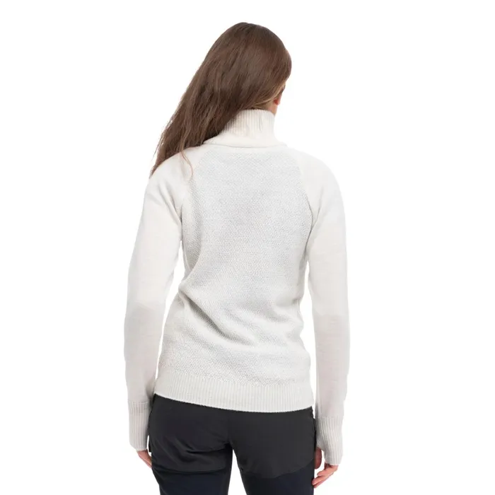 Bergans Of Norway Jumpers And Long Sleeves Ulriken Light Merino Jumper Vanilla White 8211 Women