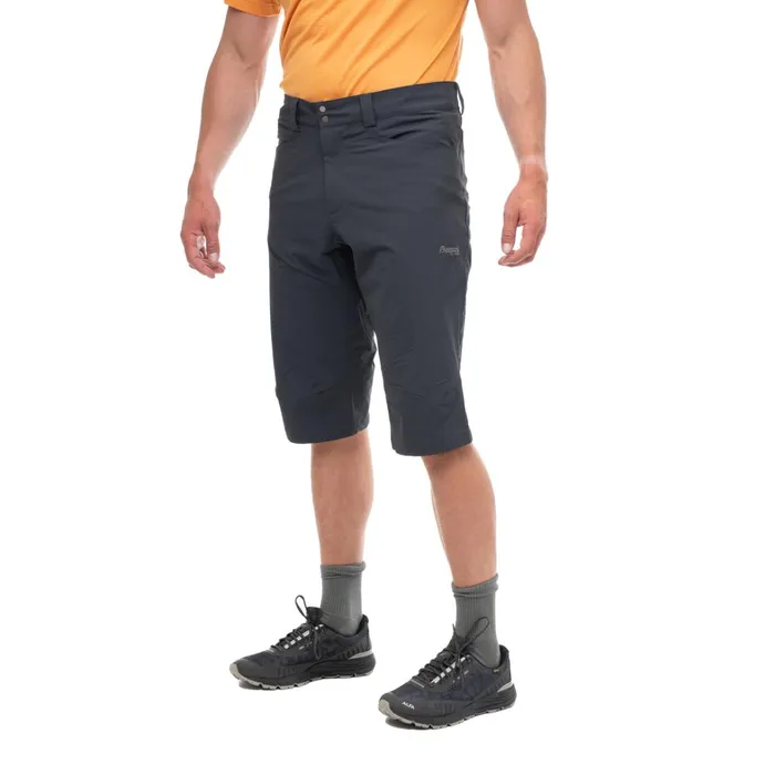 Bergans Of Norway Pirate Pants Vandre Light Softshell Long Shorts Dark Shadow Grey 8211 Men