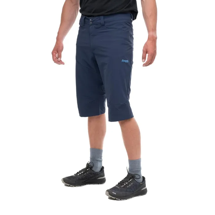 Bergans Of Norway Pirate Pants Vandre Light Softshell Long Shorts Navy 8211 Men