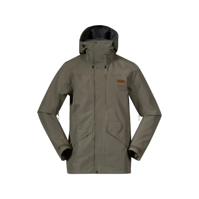 Bergans Of Norway Shell Jackets Nordmarka 2l Shell Jacket Green Mud 8211 Men