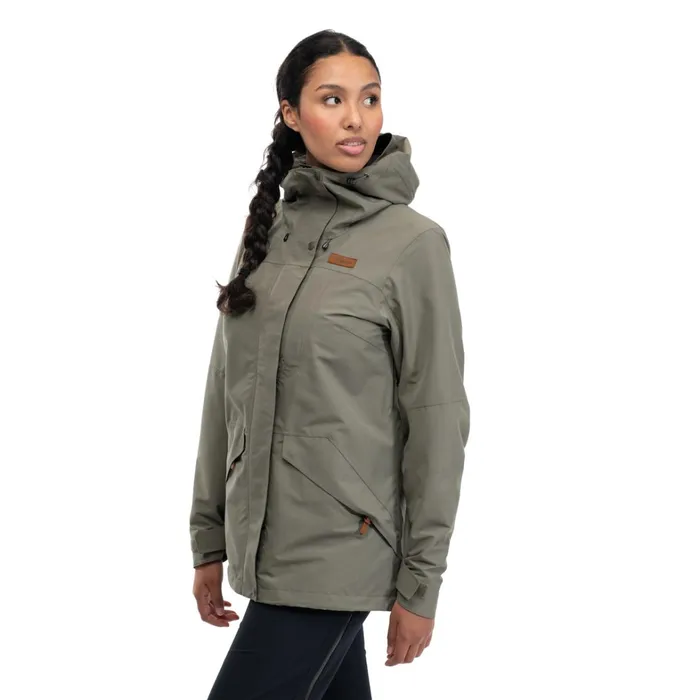 Bergans Of Norway Shell Jackets Nordmarka 2l Shell Jacket Green Mud 8211 Women