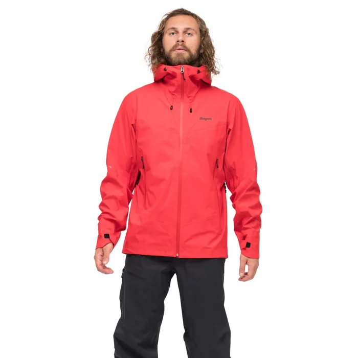 Bergans Of Norway Shell Jackets Rabot Allround 3l Shell Jacket Fire Red 8211 Men Bergans Of Norway Shell Jackets Rabot Allround 3l Shell Jacket Fire Red 8211 Men
