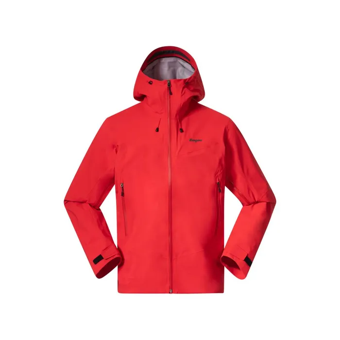 Bergans Of Norway Shell Jackets Rabot Allround 3l Shell Jacket Fire Red 8211 Men