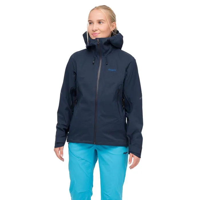 Bergans Of Norway Shell Jackets Rabot Allround 3l Shell Jacket Navy Blue 8211 Women