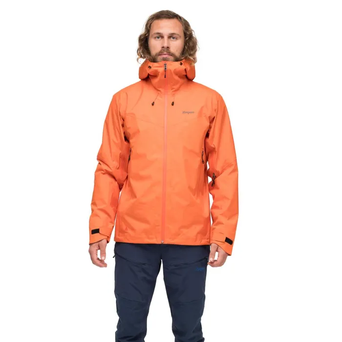 Bergans Of Norway Shell Jackets Rabot Light 3l Shell Jacket Alert Orange 8211 Men Bergans Of Norway Shell Jackets Rabot Light 3l Shell Jacket Alert Orange 8211 Men