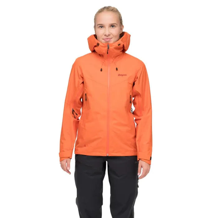 Bergans Of Norway Shell Jackets Rabot Light 3l Shell Jacket Alert Orange 8211 Women Bergans Of Norway Shell Jackets Rabot Light 3l Shell Jacket Alert Orange 8211 Women