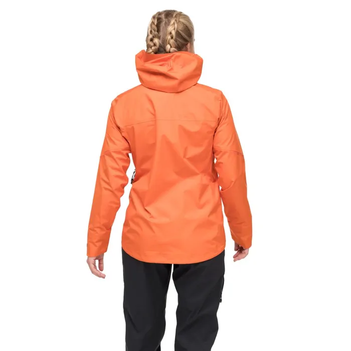 Bergans Of Norway Shell Jackets Rabot Light 3l Shell Jacket Alert Orange 8211 Women