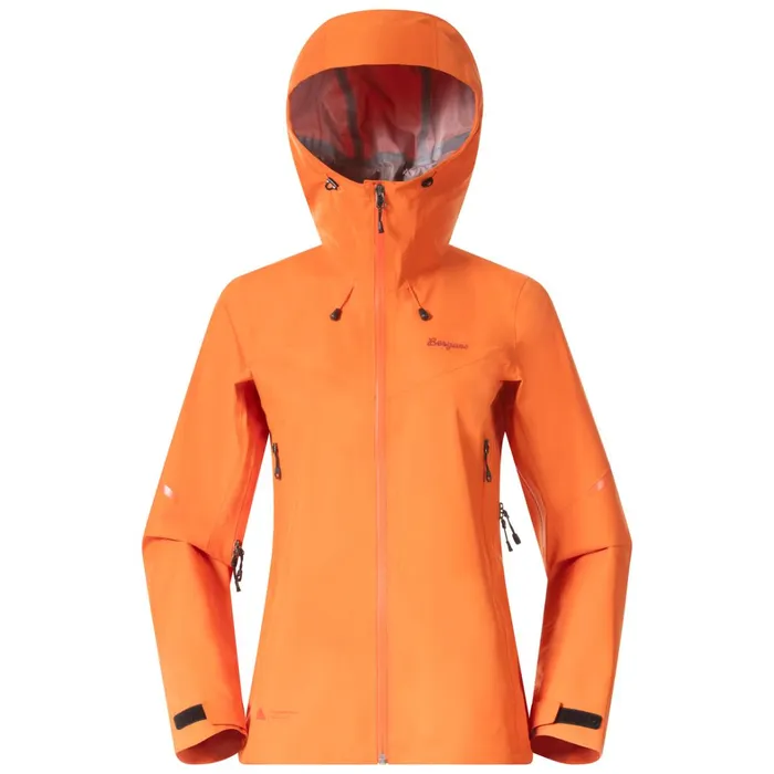 Bergans Of Norway Shell Jackets Rabot Light 3l Shell Jacket Alert Orange 8211 Women