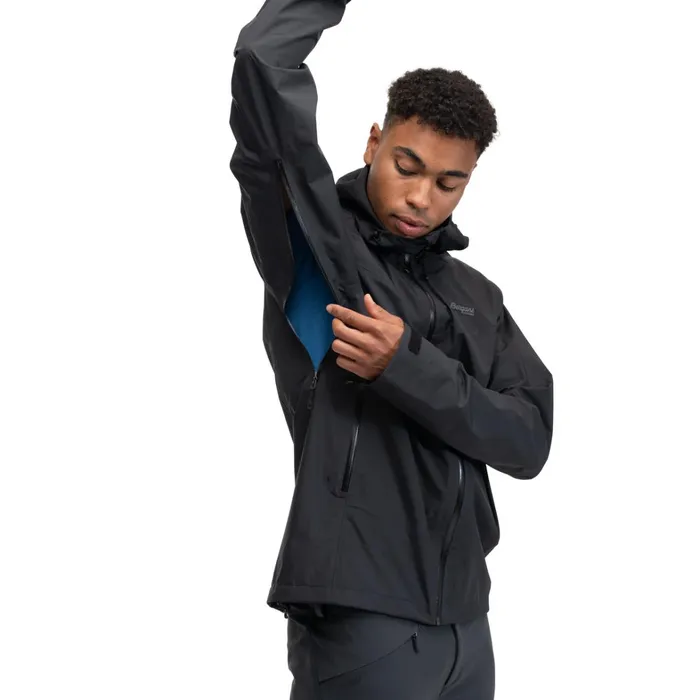 Bergans Of Norway Shell Jackets Skar Light 3l Shell Jacket Black 8211 Men