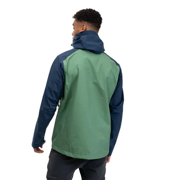 Bergans Of Norway Shell Jackets Skar Light 3l Shell Jacket Dark Jade Green Navy Blue 8211 Men