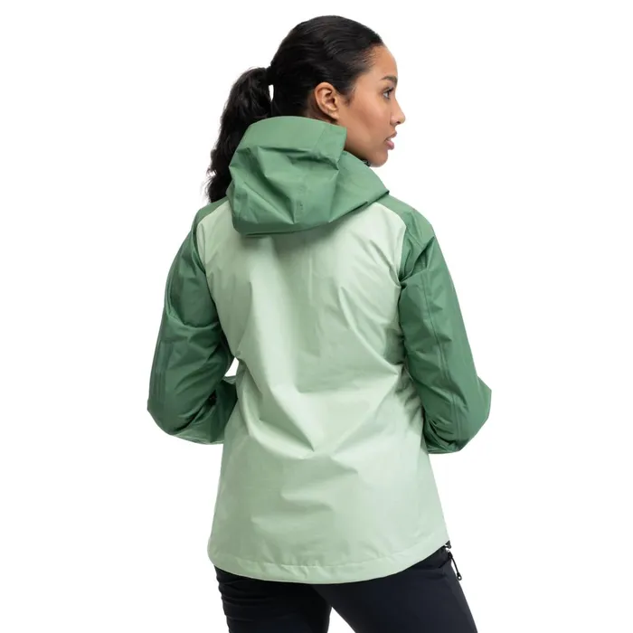 Bergans Of Norway Shell Jackets Skar Light 3l Shell Jacket Light Jade Green Dark Jade Green 8211 Women