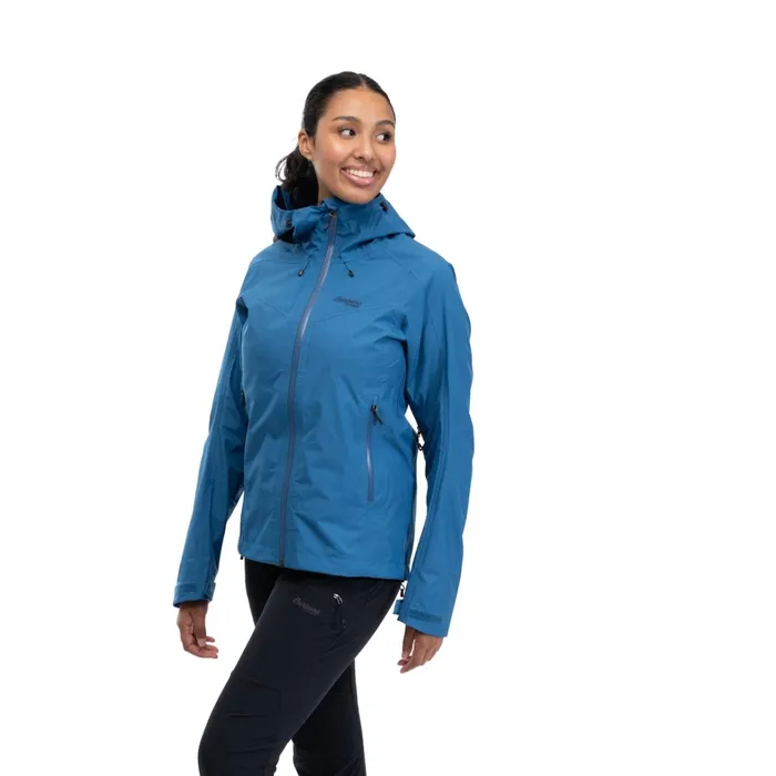 Bergans Of Norway Shell Jackets Skar Light 3l Shell Jacket North Sea Blue 8211 Women
