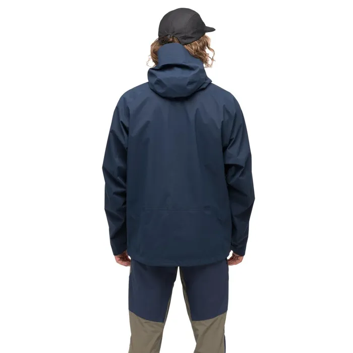 Bergans Of Norway Shell Jackets Vaagaa Allround 3l Shell Jacket Navy Blue 8211 Men