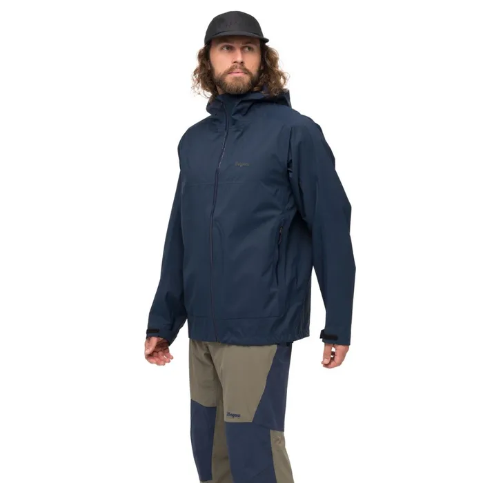 Bergans Of Norway Shell Jackets Vaagaa Allround 3l Shell Jacket Navy Blue 8211 Men